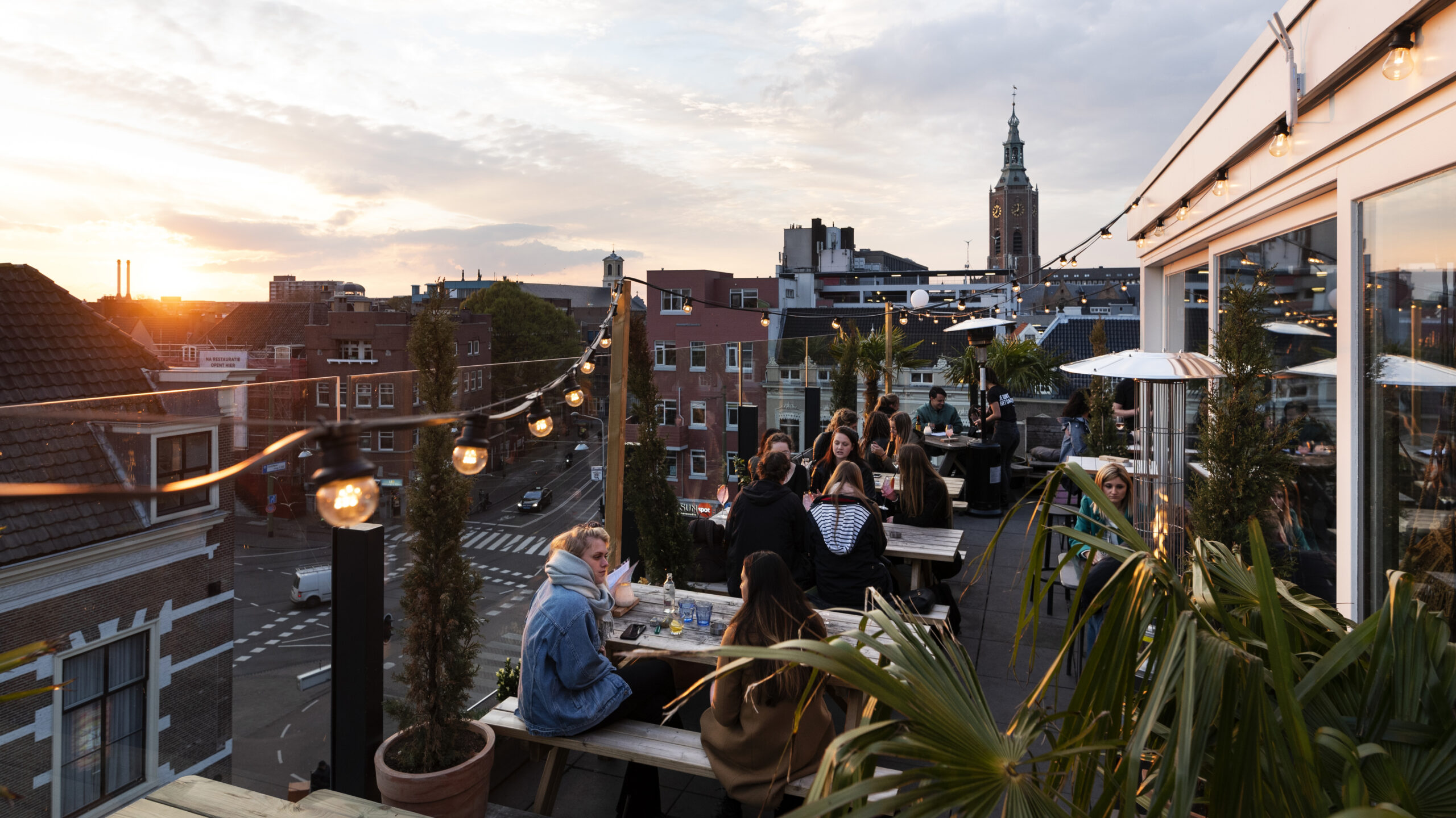 Rooftop outside